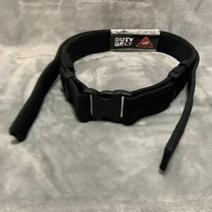 Ryno Gear Nylon Duty Belt with 4 Keeper Sets and Inside Belt N202C-S Black Small